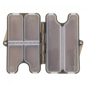 Korum Clamshell Box - 6 Compartment Clamshell Box - 6 Compartment