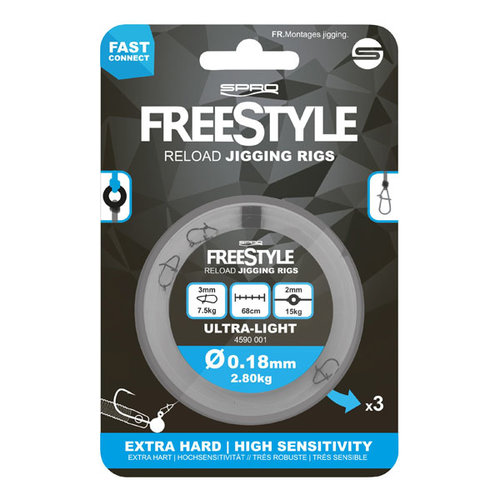 Spro Freestyle Reload Jigging Rigs