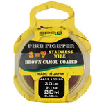 Spro 1x7 Brown Coated Wire
