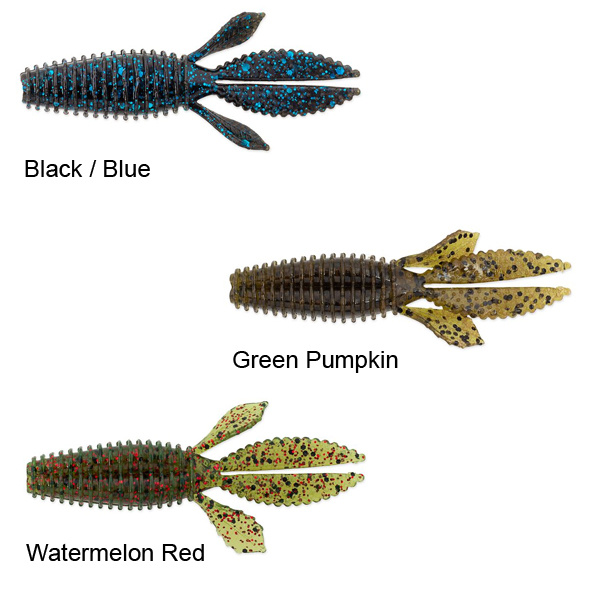 Reaction Innovations Smallie Beaver - Green Pumpkin