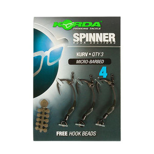 Korda Spinner Hook Sections - Kurv Shank Spinner Hook Sections - Kurv Shank
