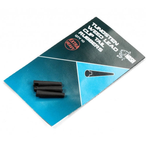 Nash Tungsten Weed Lead Clip Tail Rubbers