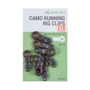 Korum Camo Running Rig Clips Camo Running Rig Clips