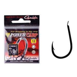 Gamakatsu G-Power Carp Flatted Eye - Barbed G-Power Carp Flatted Eye - Barbed