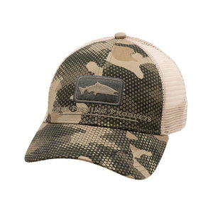 Simms Salmon Icon Trucker Hat Salmon Icon Trucker Hat