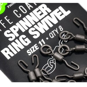 Korda PTFE Coated Spinner Ring Swivel PTFE Coated Spinner Ring Swivel