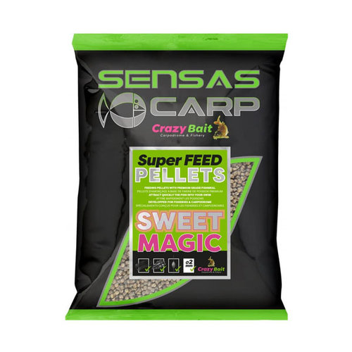 Sensas Crazy Bait Super Feed Pellets  - Sweet Magic