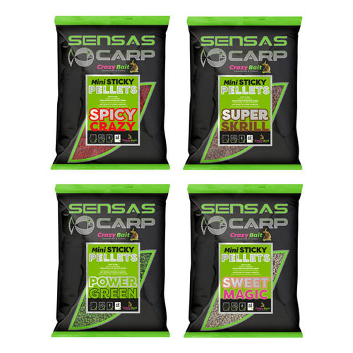 Sensas Crazy Bait Mini Sticky Pellets