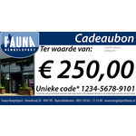Fauna Hengelsport Cadeaubon € 250