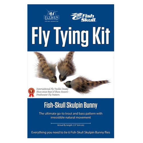 Flymen Fly Tying Kit -  Fish-Skull Skulpin Bunny