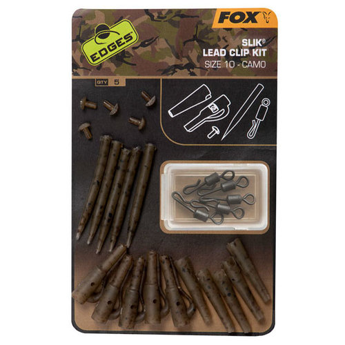 FOX Edges Camo Slik Lead Clip Kit