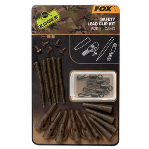 FOX Edges Camo Safety Lead Clip Kit Edges Camo Safety Lead Clip Kit