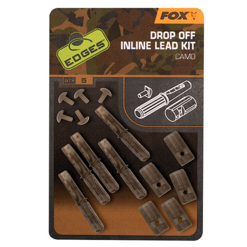 FOX Edges Camo Drop Off Inline Lead Kit