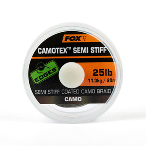 FOX Edges Camotex Semi-Stiff Coated Braid Edges Camotex Semi-Stiff Coated Braid