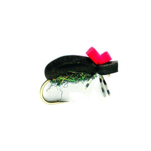 Fulling Mill Hi-Vis Black Foam Beetle Hi-Vis Black Foam Beetle