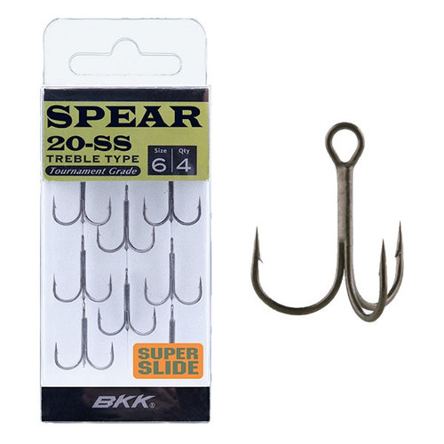 BKK Spear 20-SS Treble Hooks