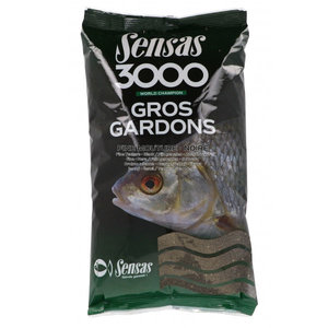 Sensas 3000 Gros Gardons Fine Mouture Noir 3000 Gros Gardons Fine Mouture Noir
