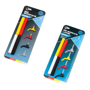 Nash Zig Screws Mixed Colours Zig Screws Mixed Colours