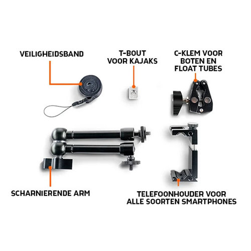 Deeper Smartphone Mount For Boat And Kayak