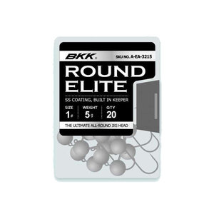 BKK Round Elite Jighead - Bulkverpakking Round Elite Jighead - Bulkverpakking