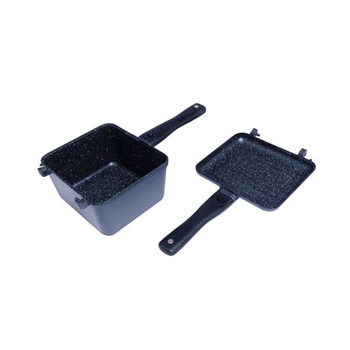 RidgeMonkey Connect Deep Pan & Griddle - Granite Edition