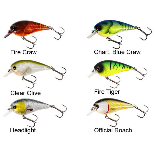 Westin Bass Bite Squarebill Floating Minnow 70 mm 16g Multicolor