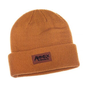 Ahrex Suede Patch Beanie Suede Patch Beanie