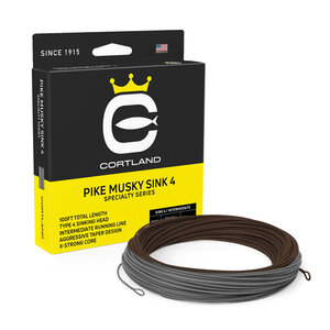Cortland Pike Musky Sink 4 Line Pike Musky Sink 4 Line