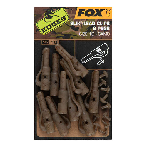 FOX Edges Camo Slik Lead Clip & Pegs