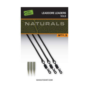 FOX Edges Natural Leadcore Leaders Edges Natural Leadcore Leaders