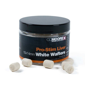 CC Moore Pro-Stim Liver White Dumbell Wafters Pro-Stim Liver White Dumbell Wafters