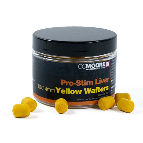 CC Moore Pro-Stim Liver Yellow Dumbell Wafters