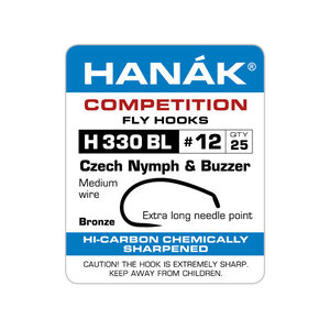 Hanak Competition H 330 BL - Czech Nymph & Buzzer H 330 BL - Czech Nymph & Buzzer