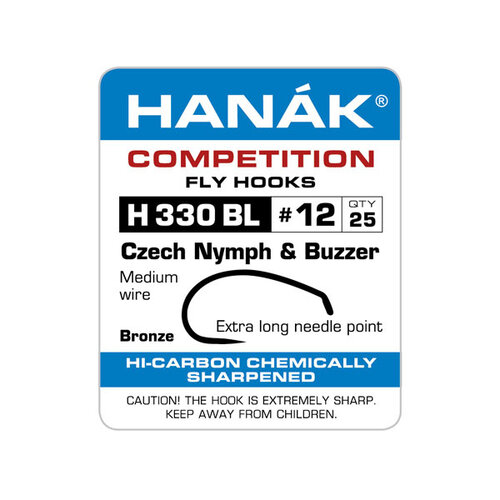 Hanak Competition H 330 BL - Czech Nymph & Buzzer