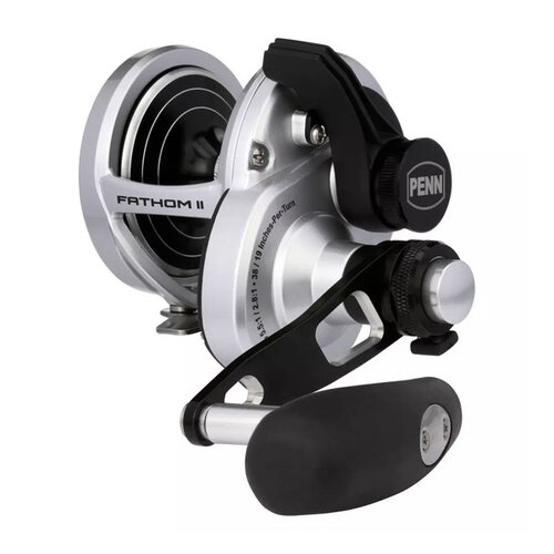 Penn Fathom II Lever Drag 2-Speed Reel