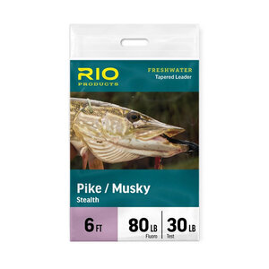 RIO Pike/Musky Leader - Stealth Pike/Musky Leader - Stealth
