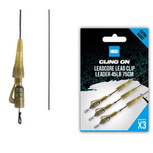 Nash Cling On Leadcore Lead Clip Leader Cling On Leadcore Lead Clip Leader