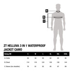 Nash ZT Helluva 3 in 1 Waterproof Jacket Camo