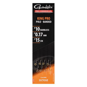 Gamakatsu Pro Commercial King Pro Pole Banded Ready Rigs - Barbless Pro Commercial King Pro Pole Banded Ready Rigs - Barbless