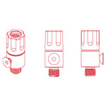 Sub X Adjustable Head Prolite Black JAG Sub X Adjustable Head Prolite Black