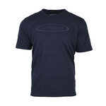 Vision Logo T Shirt Navy Blue