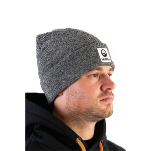Grey Patch Beanie