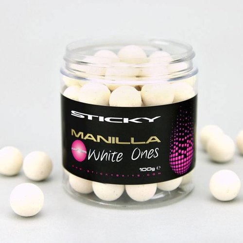 Sticky Baits Manilla White Ones Wafters