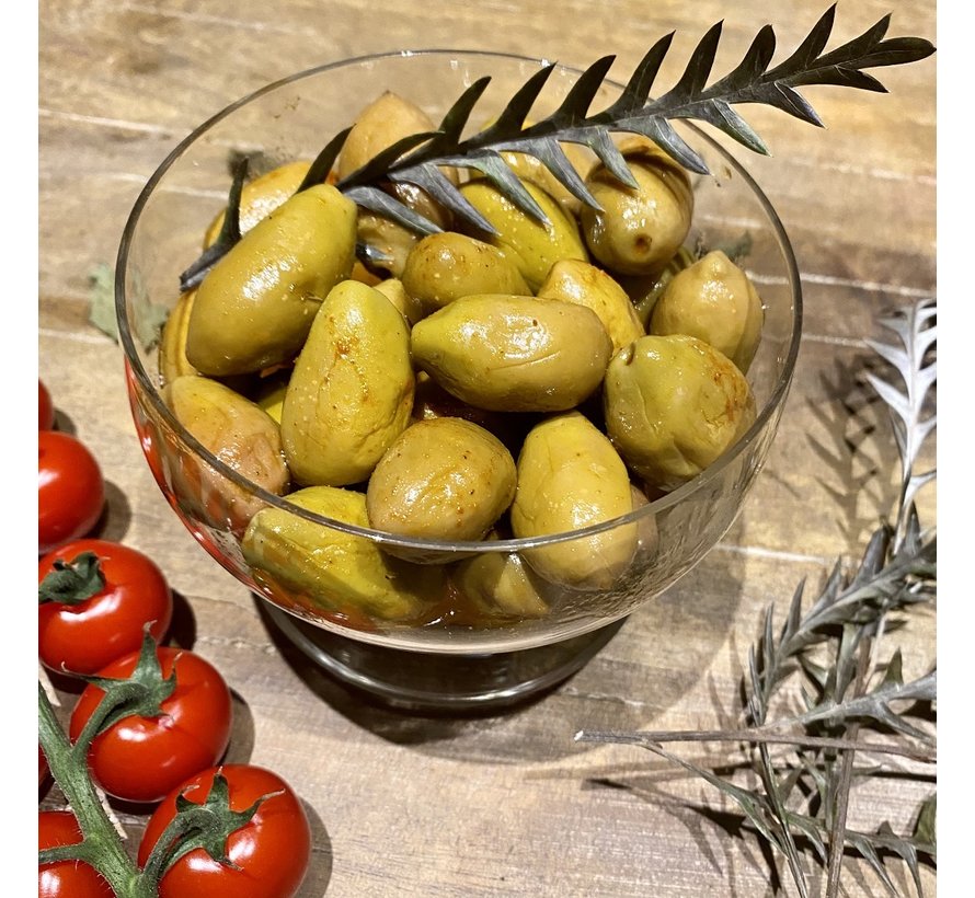 Natürel Karışık Zeytin ( Kalamon- Yeşil) - Greek Style 500g