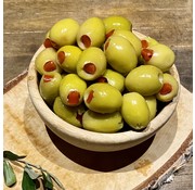 De Grand Bazaar Kapya Biberli Köy Yeşil Zeytini 1Kg