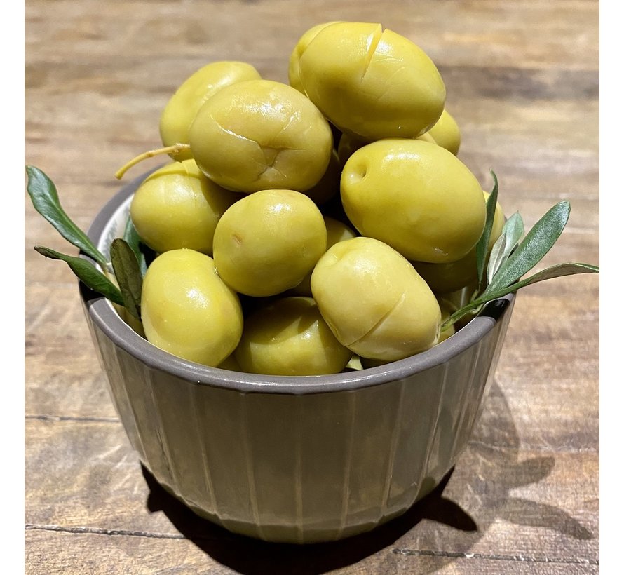Gebroken Groene Olijven Kırma 700 g