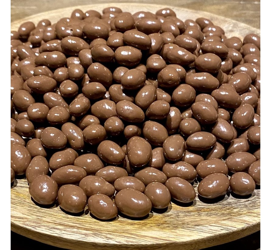 Pistache Dragee Bedekt met Melk Chocolade 500 g