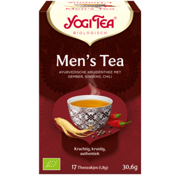 De Grand Bazaar Yogi Tea-Men’s Tea (Bio) (17 adet demlik poşeti)