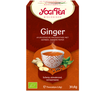 De Grand Bazaar Yogi Tea- Ginger (Bio) (17 adet demlik poşeti)