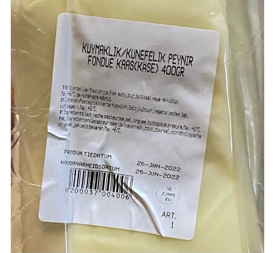Kuymaklık / Künefelik Peynir 400g